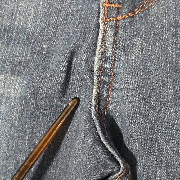 Democracy Women’s 16 Blue Ab Technology Skinny Jeans Stretch Denim Casual Fit - Picture 4 of 13